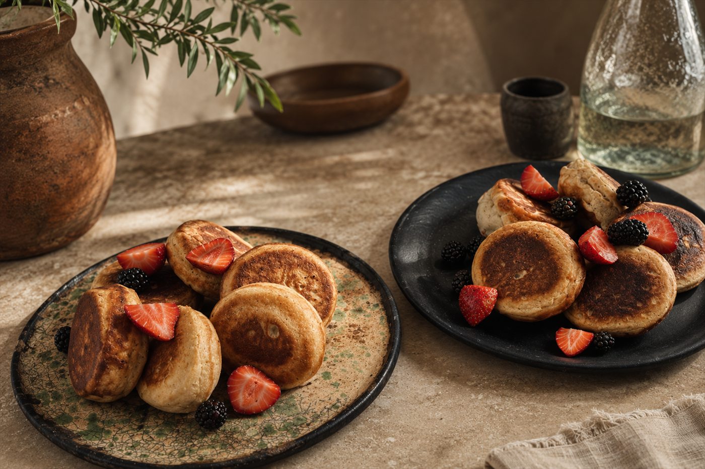 Mesa servida con variedad de platillos