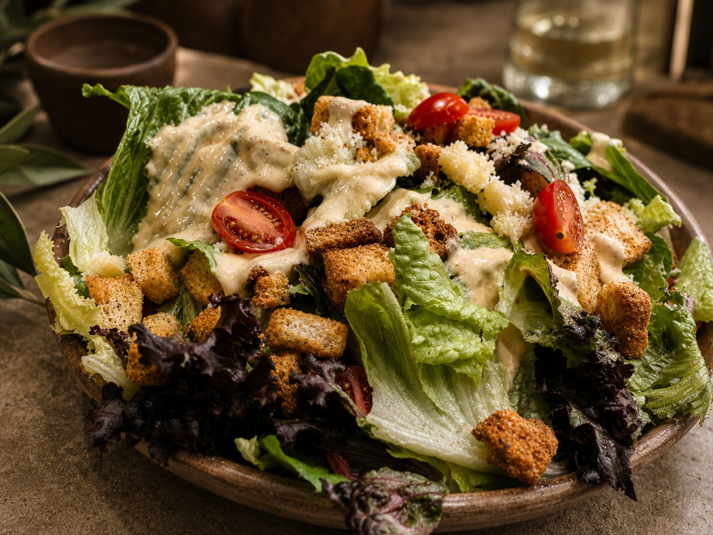 Ensalada verde fresca