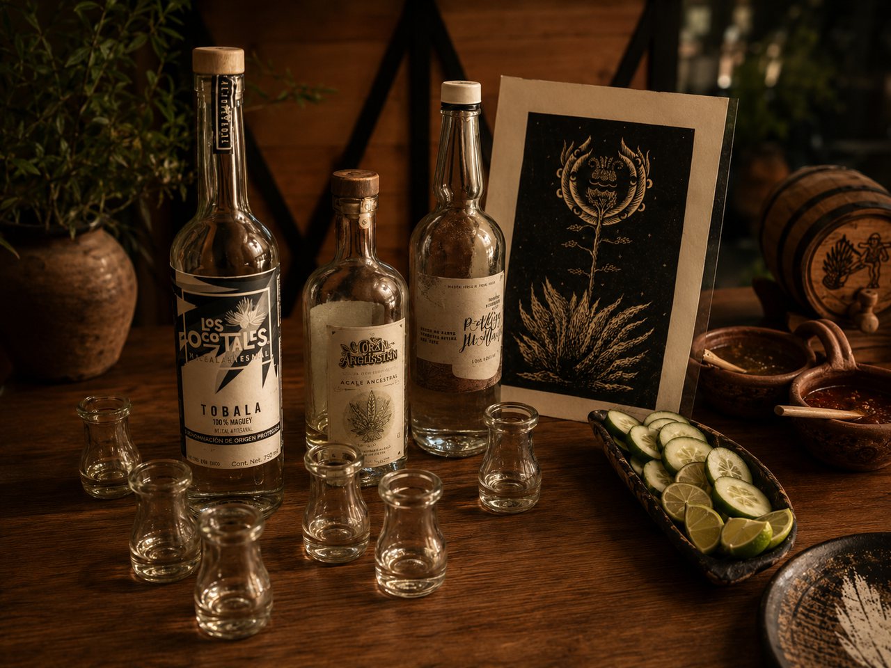 Cata de Tequila y Mezcal artesanal